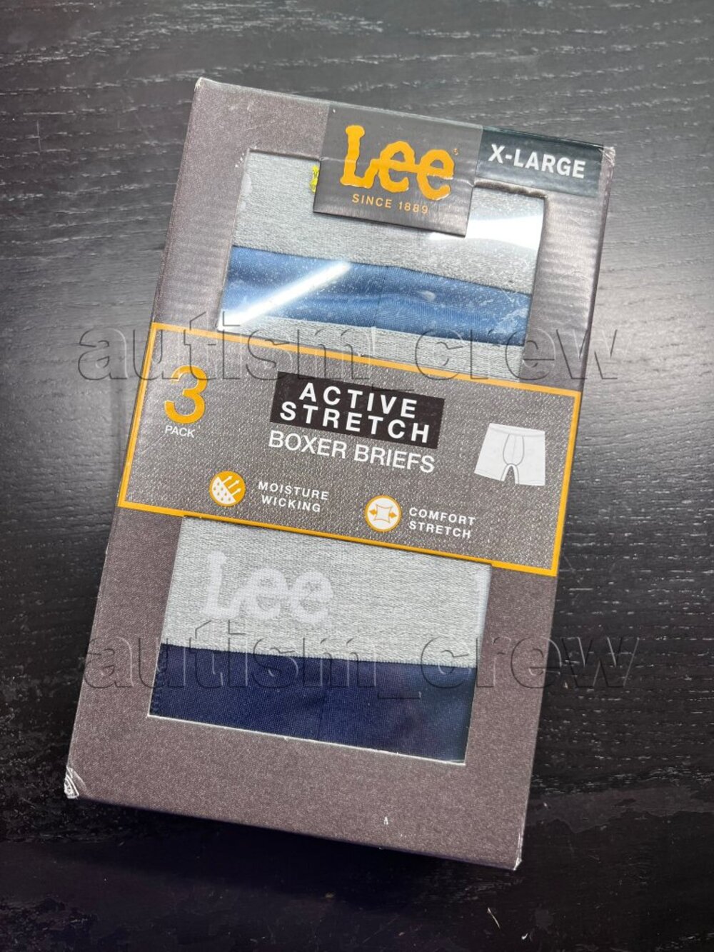 2/$20 💥🆕 Lee Active Stretch Boxer Briefs | 3 Pack | Size X-Large | 6505